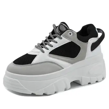 

Sneakers For Women Platform Sports Shoes Thick Ladies Casual Vulcanized Shoes Women Chunky кроссовки женские Platform Sneakers