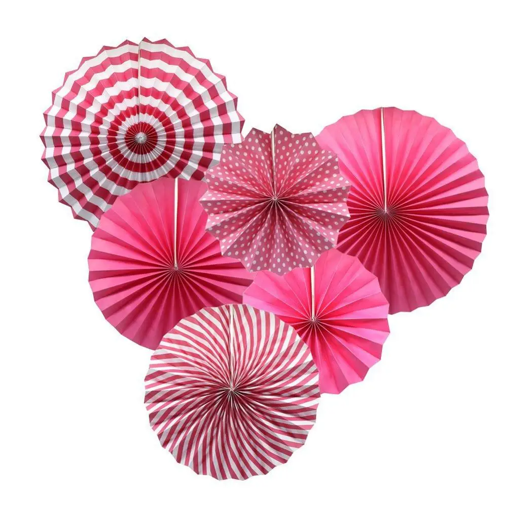 

Paper Rosette Fans Decoration Set Birthday Party Home Wall Decorations Party Backdrop Gender Reveal Boy Baby Shower Decoration