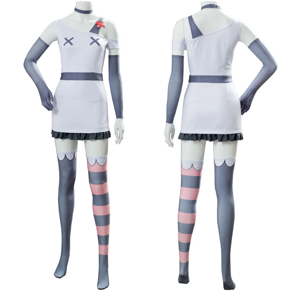 Костюм вагги для косплея женское платье взрослых костюм Хэллоуина карнавальные