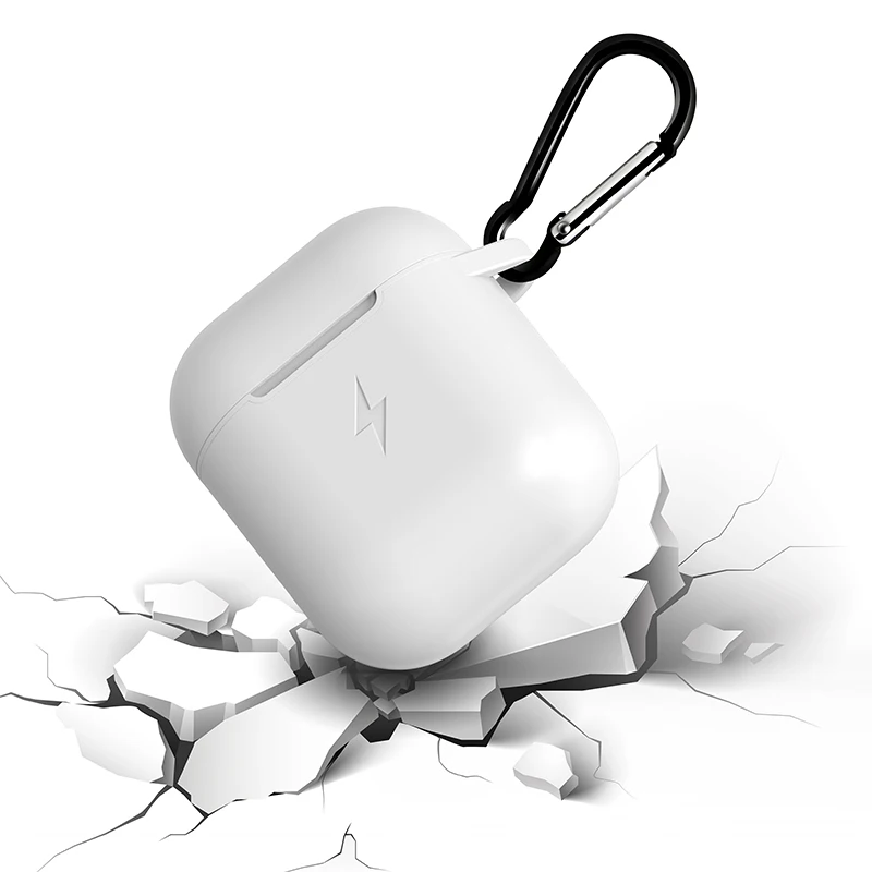 1 комплект чехол для беспроводной зарядки Airpods QI Стандартный приемника