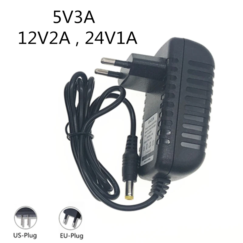 AC 110 240V DC 5V 9V 12V 24V 1A 2A 3A Универсальный адаптер питания зарядное устройство для