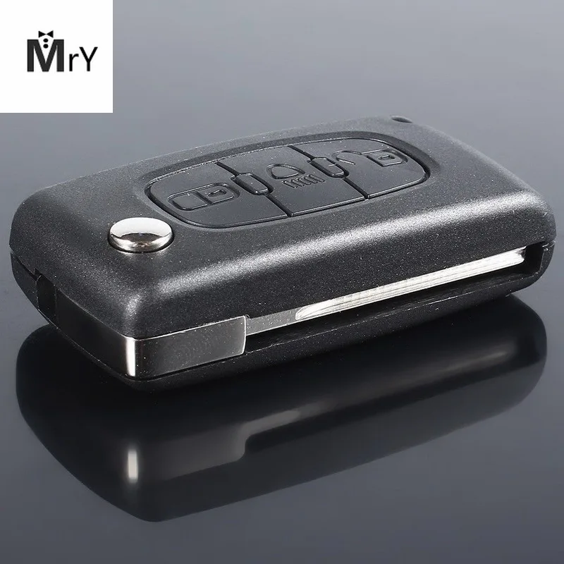 

1pc New Remote Key Shell Folding Flip For CITROEN C2 C3 C4 C5 C6 C8 XSARA PICASSO