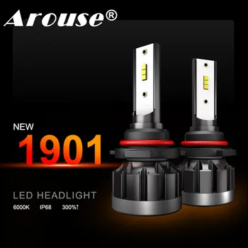 

AROUSE H4 Hi lo Car LED Headlight Bulbs H1 H7 H11 9005 9006 40W 6000LM 6000K CSP Led Auto Headlamp LED Lamp Lighting Bulb 12v24v