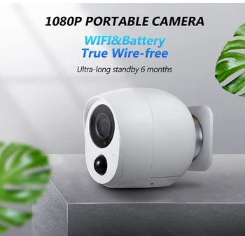 

Towode Ip Camera HD1080P Room Infrared Night Vision Security Surveillance WIFI Cloud Storage Anti-theft Portable Color Smart