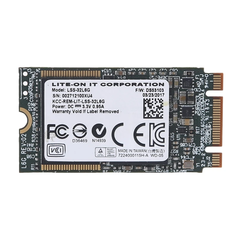 1PC Internal SSD LSS L6G SSD 4x Write Speed 32G Internal Solid State Drive Compact SSD Form Factor M.2 2242 SSD