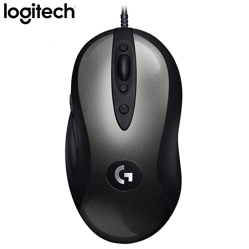 Легендарная игровая мышь logitech MX518 с сенсором HERO 16000 dpi, Классическая мышь с уровнем температуры Legend Reborn для оригинальной игровой мыши