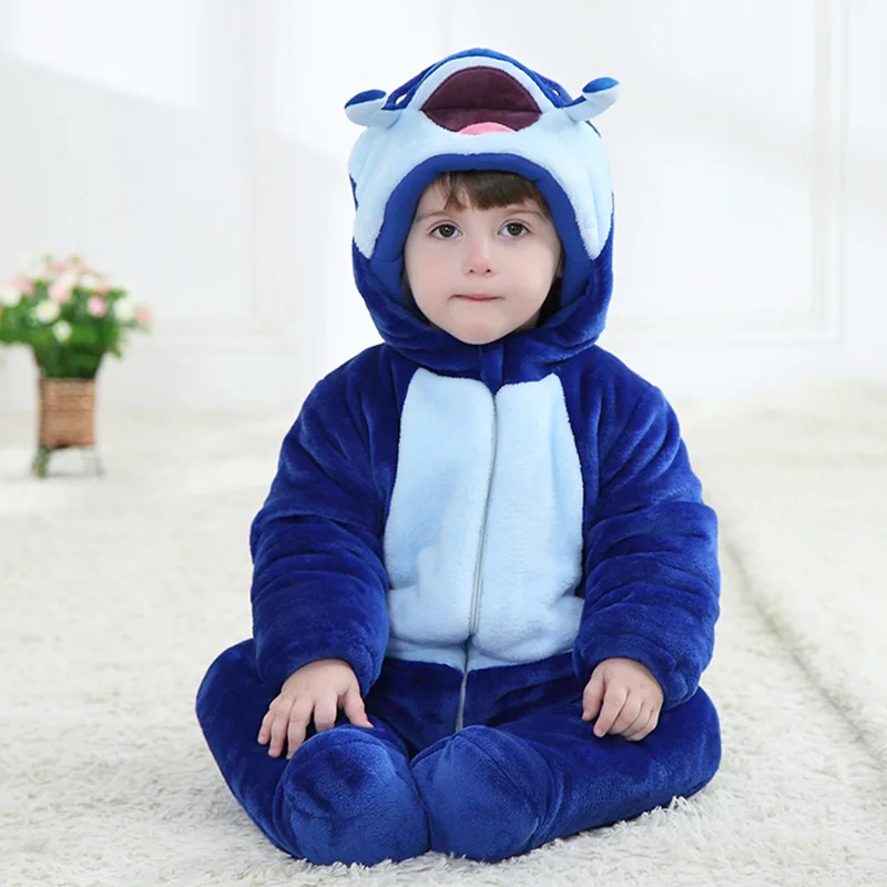

Tolo Rabbit 2016 Winter Style New Style Quilted Flannel Cute Devil Fish Modeling One-piece Romper H1663