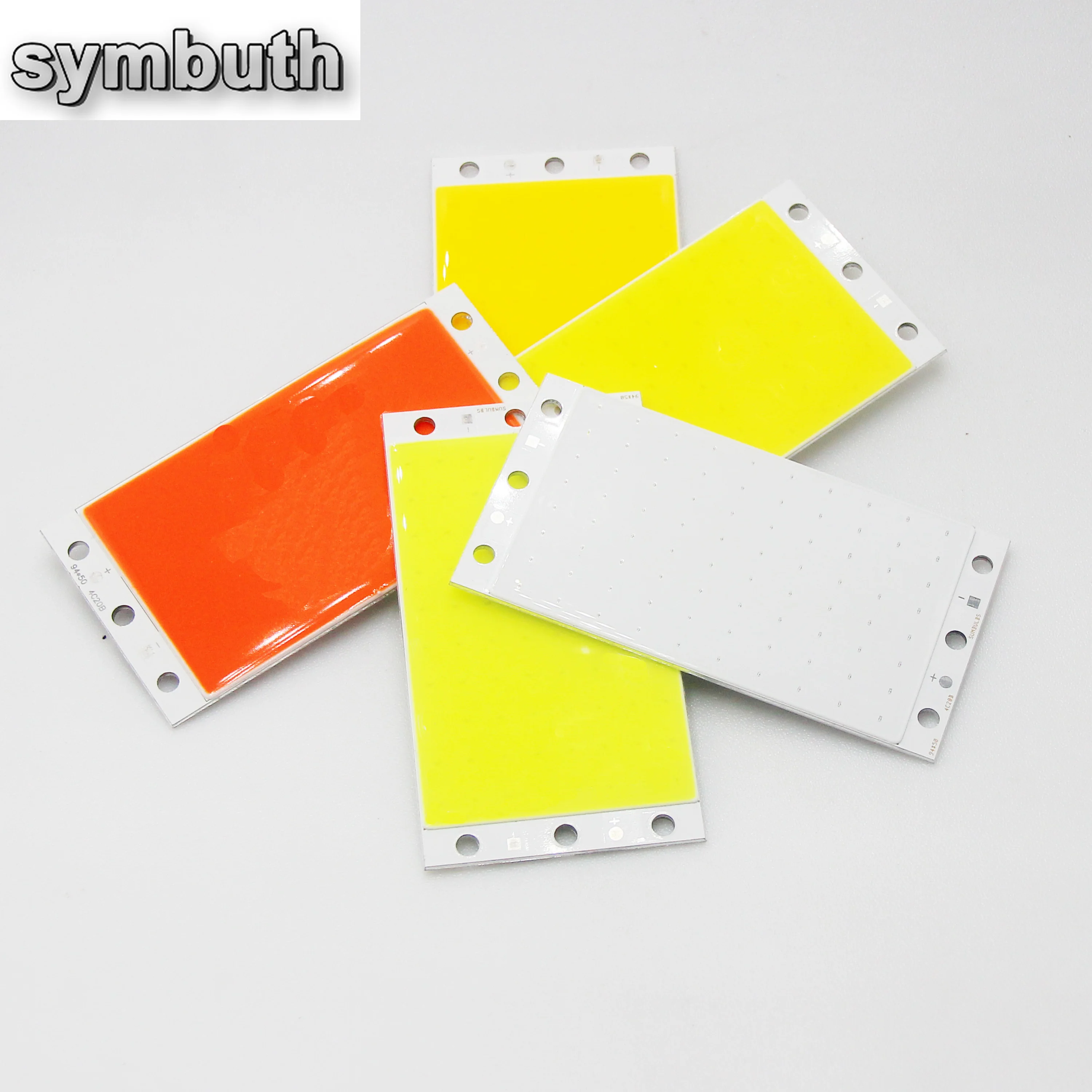 DC 12V 16W 94x50mm COB LED 패널 광원 칩 온보드 LED 스트립 매트릭스 램프 DIY 하우스 조명 발광 다이오드, DC 12V 16W