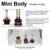 Мини H7 H4 СВЕТОДИОДНЫЕ Лампы Автомобильные Фары H11 H1 H8 H3 H9 9005/HB3 9006/HB4 Hi-Lo Луч 72 Вт 12000LM Авто Фары светодиоды 6000 К