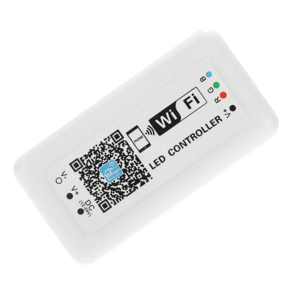 Мини светодиодный беспроводной wifi умный RGB контроллер для светильник 12 24 В
