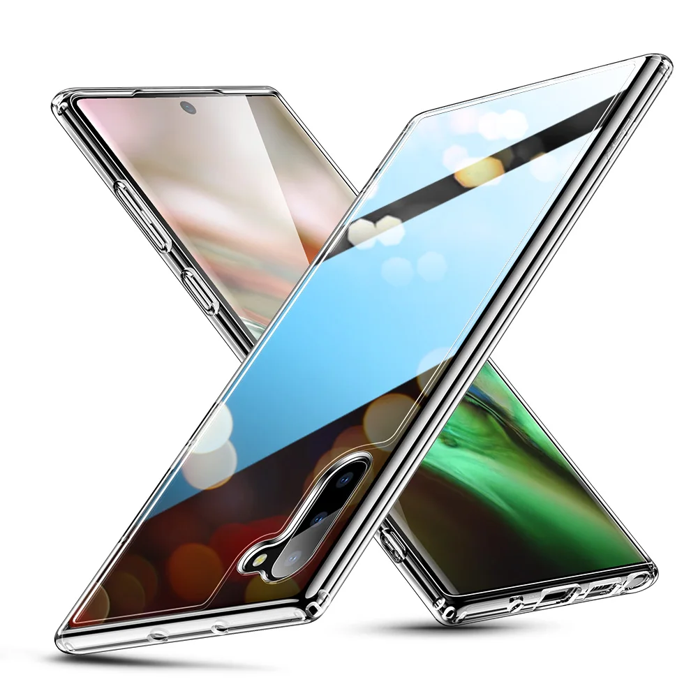 ESR Tempered Glass Case for Samsung Galaxy S20 Plus S20 Ultra Note 10 Plus Cover Bumper Case For Samsung Note 10 Note 10 Plus 5G ESR Tempered Glass Case for Samsung Galaxy S20 Plus S20 Ultra Note 10 Plus Cover Bumper Case For Samsung Note 10 Note 10 Plus 5G