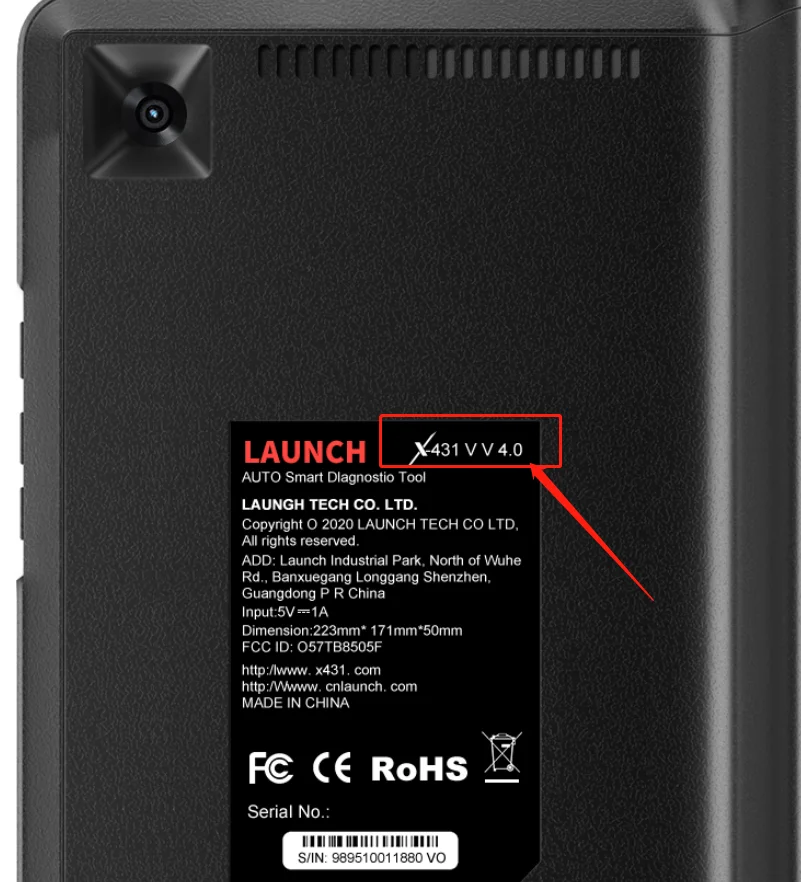 Tela Lcd 8.0 Polegadas para Launch X431 v V4.0 Original Touch Screen Digitalizador Montagem 2023 - Imagem 2