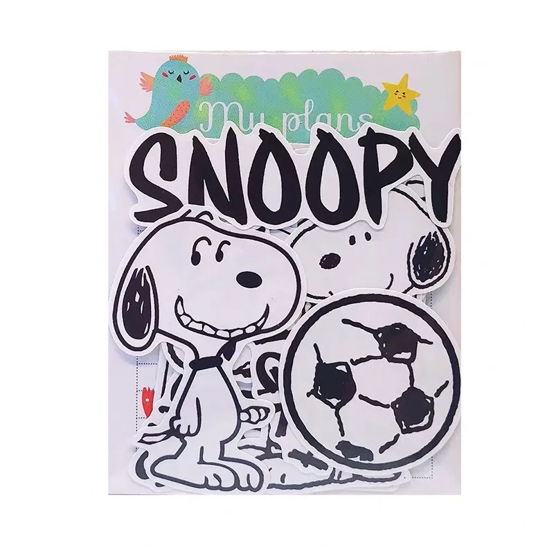 Piezas de cacahuetes Snoopy kawaii dibujos animados Сделай Сам Скрапбукинг pegatinas mano cuenta блокнот тележка caso ordenador Декор