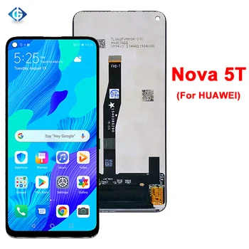 

10pcs Screen For Huawei Nova5T YAL-L21 YAL-L61 Display For Huawei Nova 5T LCD Display Touch Screen Digitizer Panel Ship By DHL
