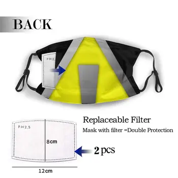 

protective mask with filter Attention anti dust PM2.5 reuse adult teen child girl