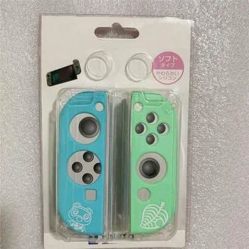 

Game Controller Housing For NS Joy-con Soft Silicone Protective Cover Case for Animal Crossing for Nintend Switch Accessories