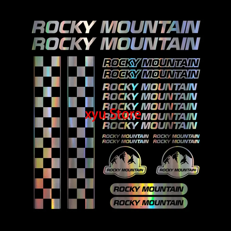 for rocky mountain 19 stickers adhesives-mtb dh mountain bike