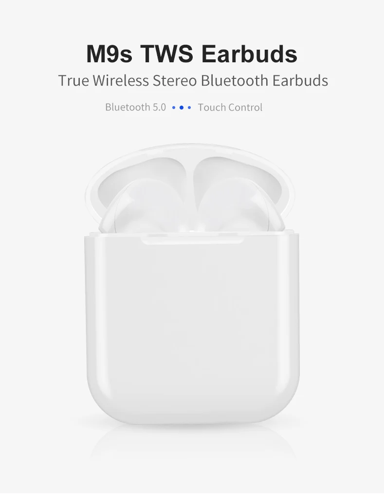 KYCXD M9S TWS bluetooth 5,0 наушники Smart touch bluetooth-наушник для автомобиля сенсорный наушник мини Спорт для iPhone xiaomi