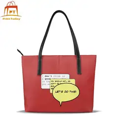 Дэдпул сумка Дэдпул Топ-ручка сумки Высокое качество трендовая кожаная сумка женские сумки