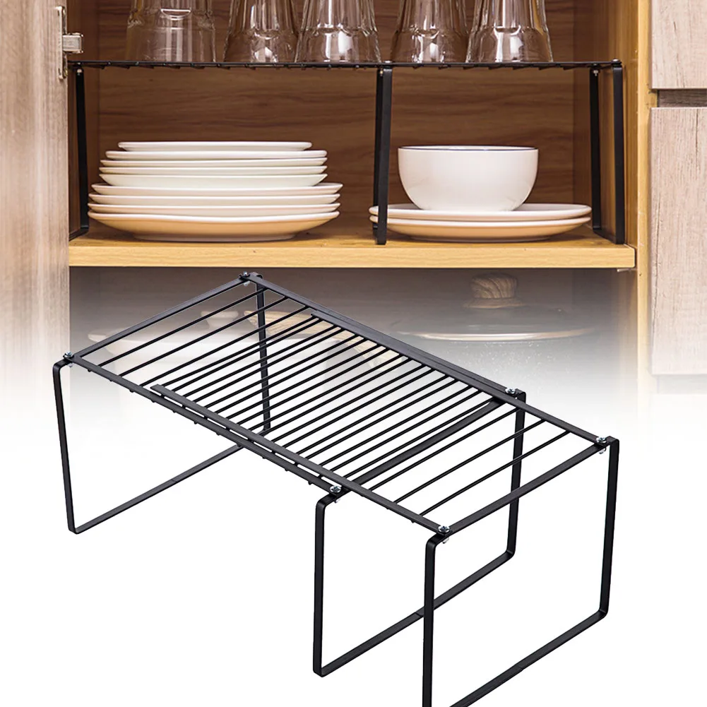 Kitchen Pantry Storage Rack Cabinet Organizer Home Adjustable