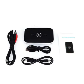 

2in1 Bluetooth Transmitter & Receiver Wireless A2DP Home TV Stereo Audio Adapter E7CA