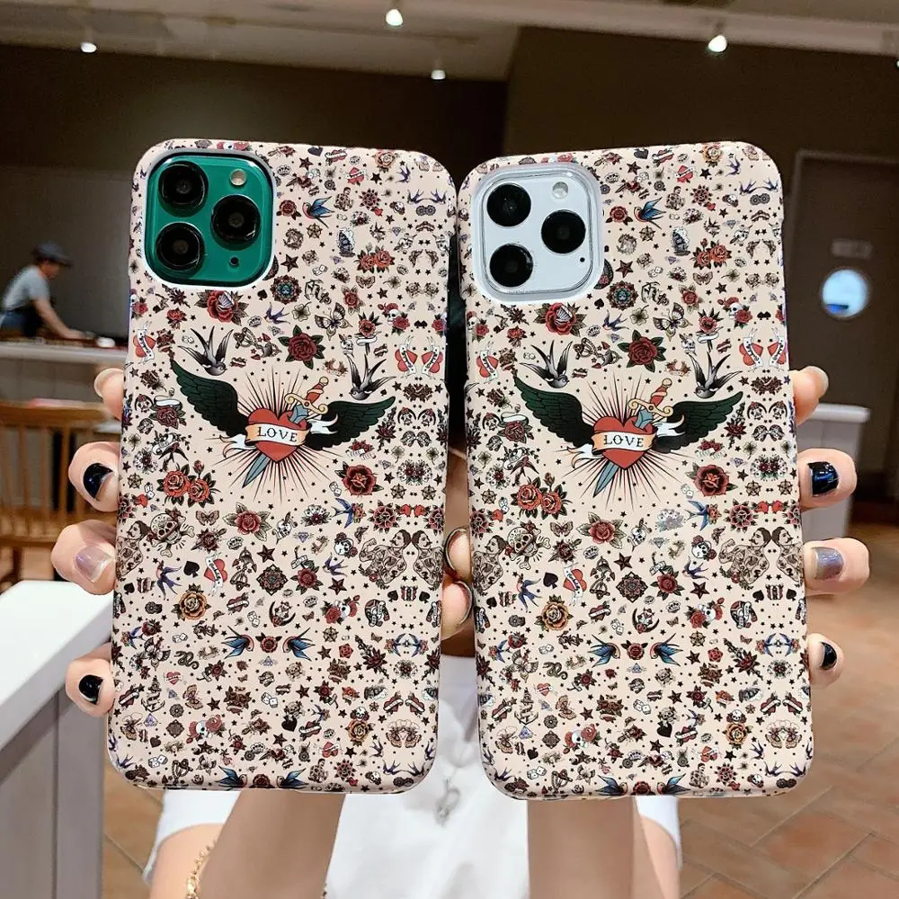Новое поступление Стильный чехол для iPhone 6 S 7 8 Plus Жесткий Чехол из поликарбоната
