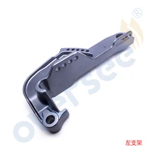 65W-43111 кронштейн зажим левая сторона для Yamaha подвесной мотор 2T 40HP 4T F25 65W Parsun Hidea мощность отделка наклона 65W-43111-10-4D