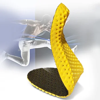 

Men Women Arch Support Unisex Running Sport Insoles Soft Cushions Foot Care Breathable Elastic Absorption Soccer Stretch Inserts