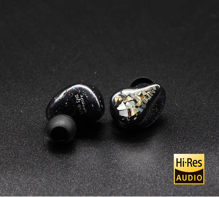 BGVP HIFI наушники ArtMagic DH3 2 сбалансированные арматуры 1 Динамический драйвер настраиваемые в ухо Мониторы MMCX интерфейс