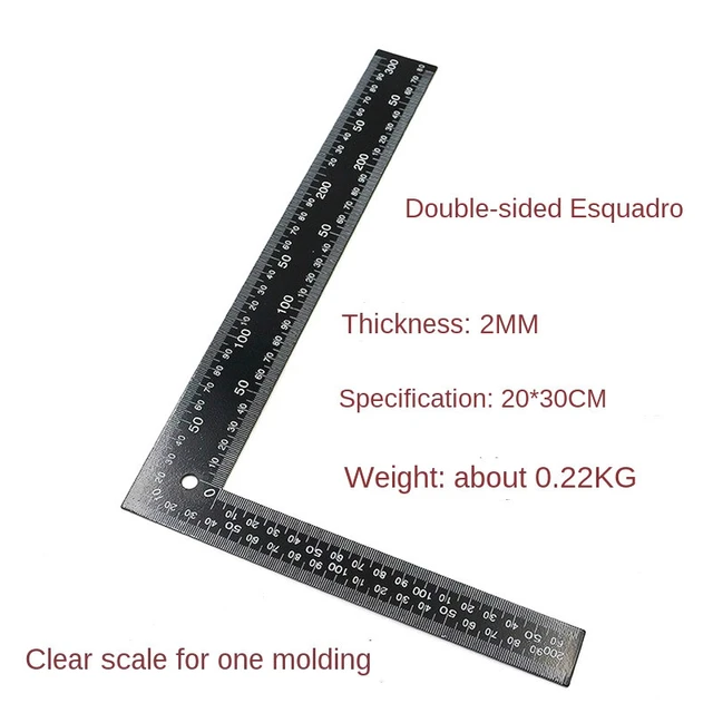 BAZIC Wooden Ruler 12 (30cm), Singel Metal Edge, Inches