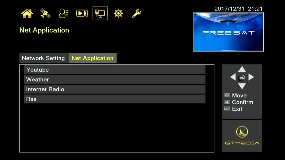 GT медиа спутниковый ресивер V9 супер DVB-S2 H2.65 FREESAT V9 супер спутниковый ТВ ресивер HD 1080P с 1 год Испания 5 CCAM CLine