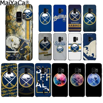 

MaiYaCa Buffalo Sabres Smart Cover Black Soft Shell Phone Case for Samsung S9 S9 plus S10 S6 S6edge S10plus S7 S7edge S8 S8plus