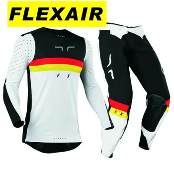 

2020 rapidly FOX FLEXAIR Motocross Suit 180/360 Gear Set Jersey Pants Combination MX ATV Dirt Bike Off-Road Racing Protective C