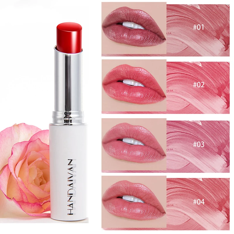 

Lipstick Matte Waterproof Velvet Lip Stick Long Lasting Moisturizing Makeup Matte Lipsticks Natural Rose Essence Lips Labiales