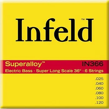 

In366 infield string kit for 6 string bass guitar, 25-120, Thomastik