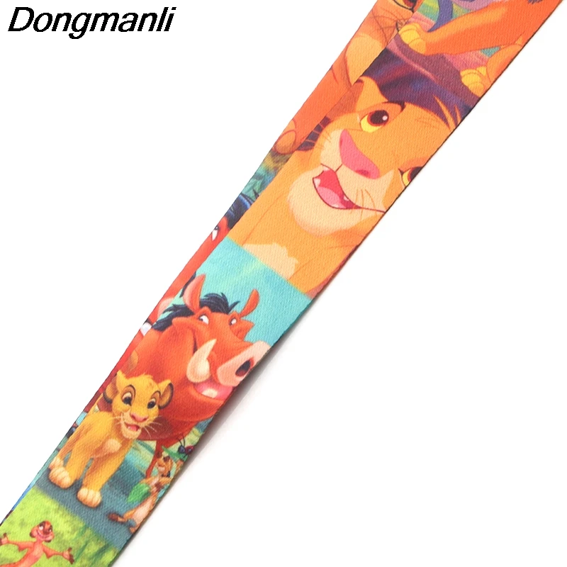 PC185 20 шт./лот Лев брелок короля Lanyards Id бейдж держатель ID карты Пропуск Тренажерный зал мобильный телефон USB бейдж держатель