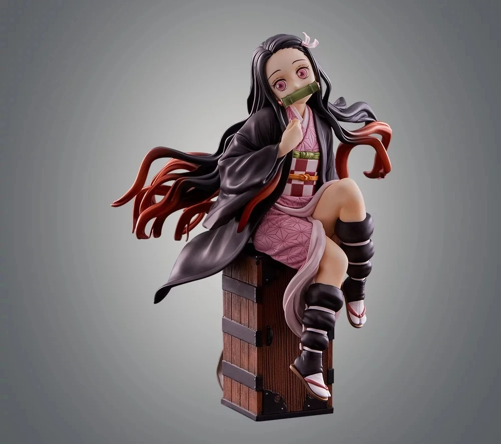 Фигурка Kimetsu no Yaiba Nezuko из ПВХ Игрушечная модель 160 мм аниме экшн фигурка