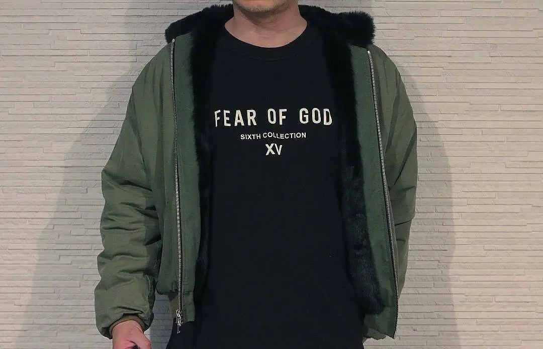 

Fear God Fog Sixth Collection Xv Tee Japan Limited T-Shirt Black Unisex Size S-3Xl