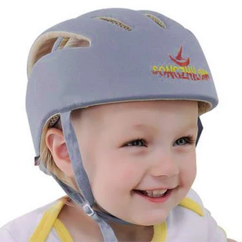 

Baby Safety Helmets Cotton Infant Protective Hat Headguard for Newborns Boys Girls Crashproof Anti-shock Hat