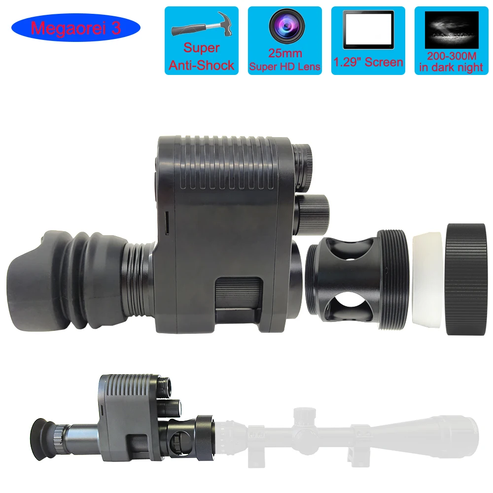 Уличная охотничья оптика монокулярный Тактический цифровой лазерный