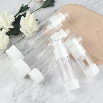 

15ml/30ml/50ml/80ml/100ml Travel Bottle Refillable Bottle Transparent Airless Pump Perfume Vacuum Spray Bottle