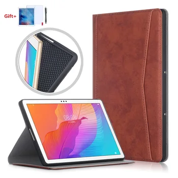 

Tablet Funda Capa for Huawei MatePad T10S Honor 6 10.1'' 2020 with Card Slot Wallet for AGS3-AL09HN AGS3-W09HN +Soft Film+Pen