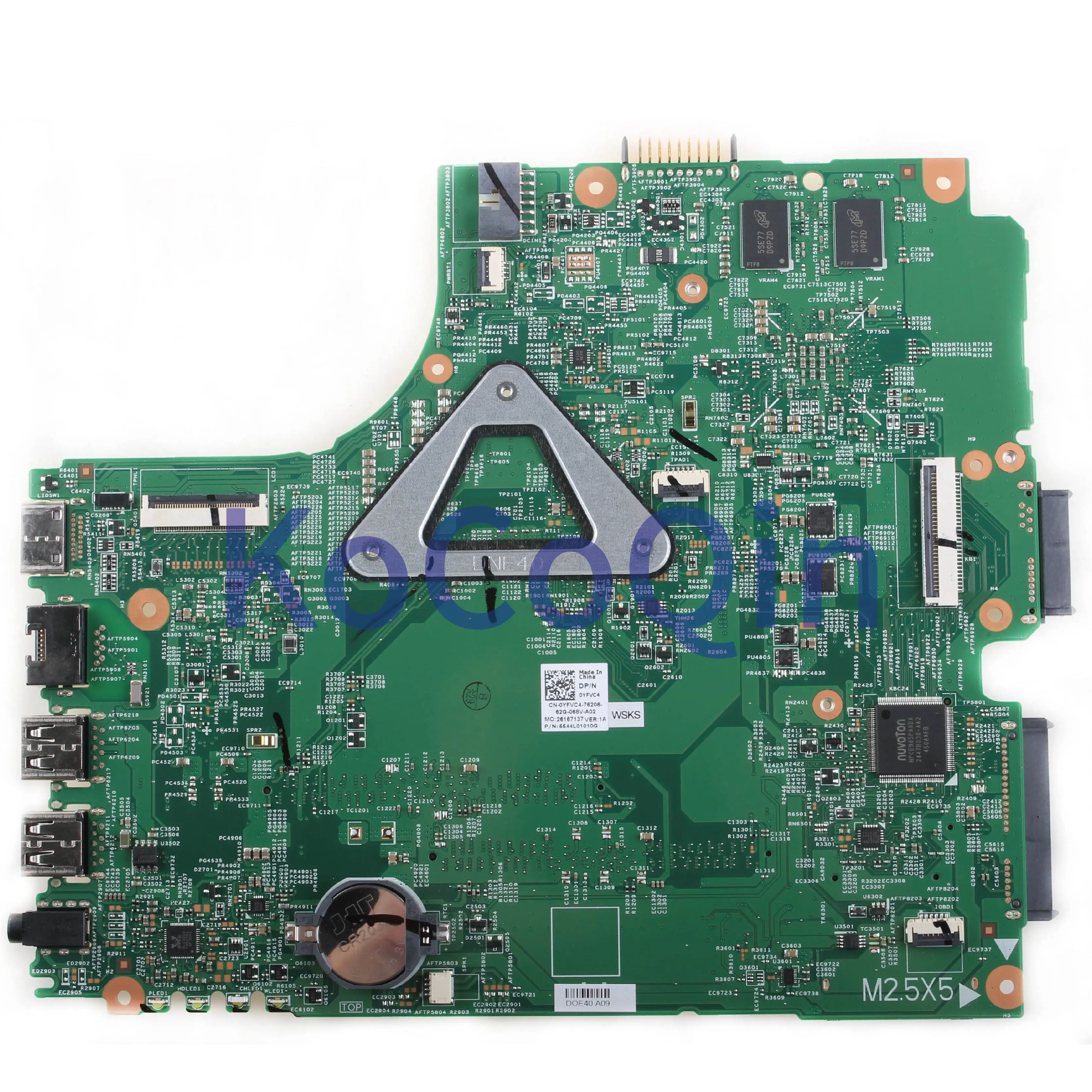 Placa-mãe para Laptop Kocoqin Inspiron 14r 3437 5437 Drive Gt740m 2g Drive Drive 0yfvc4 20051 Placa-mãe para notebook - Imagem 3