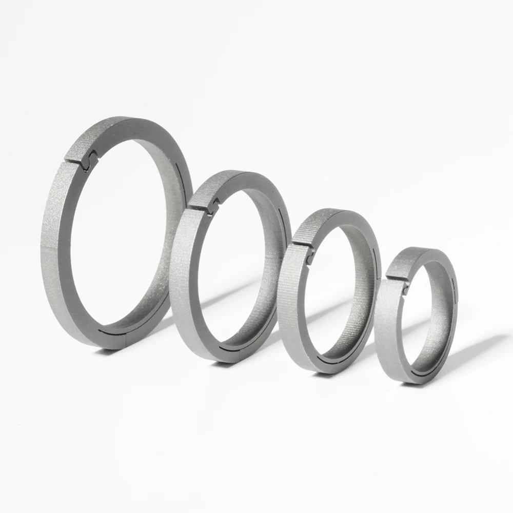 진짜 티타늄 EDC 열쇠 고리 로프 드롭행잉 버클 자동차 열쇠 고리 홀더 퀵드로우 아노다이즈드 블루 키 체인, 야외 카비너