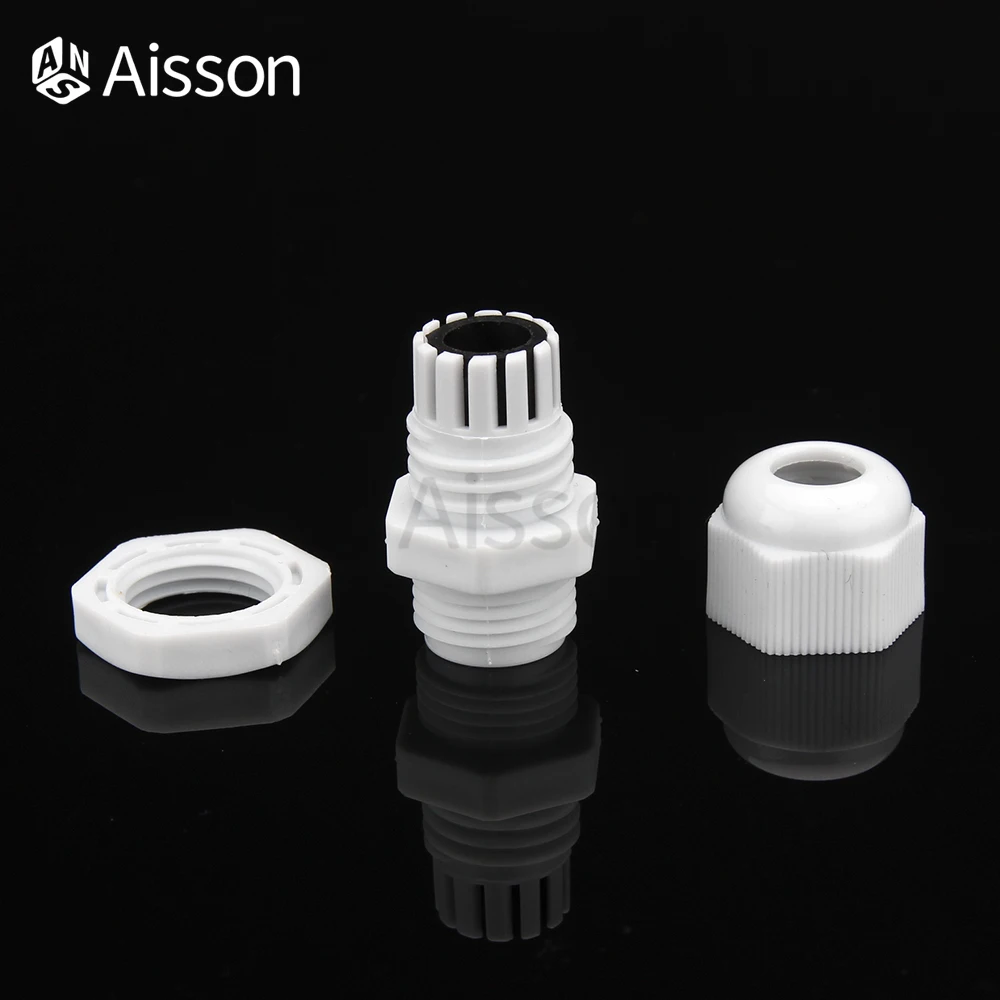 10pcs Waterproof Cable Gland PG7-PG19 for 3-6.5mm Cable