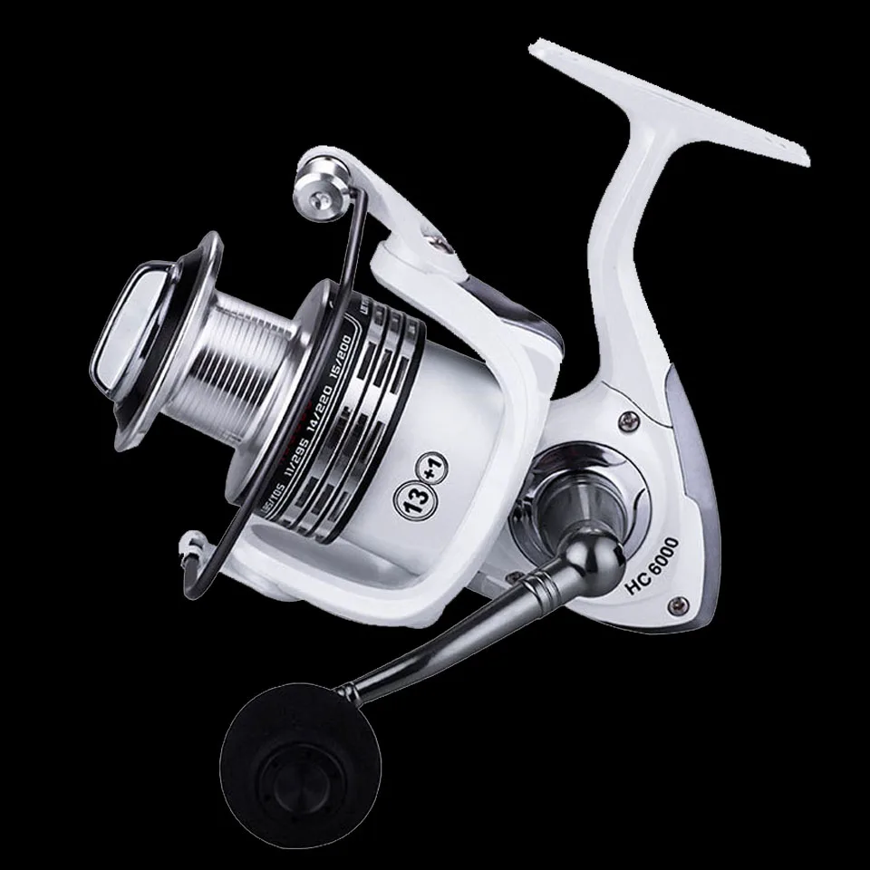 WALK FISH New Brand 13+1BB Fishing Reel CNC Rocker Arm Spinning White Color Carp Feeder | Спорт и развлечения