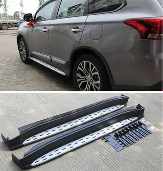 

High Quality Aluminum alloy Running Board Side Step Nerf Bar Pedal For Mitsubishi Outlander 2016 2017 2018 2019 Year (2 Style)