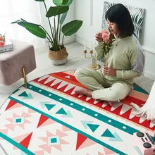 Круглый ковер для растений, креативный персональный декоративный коврик для спальни, гостиной