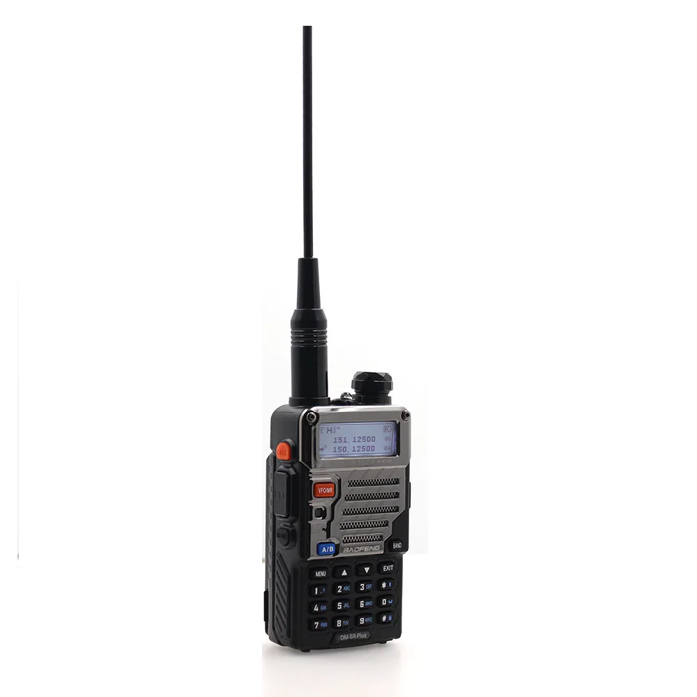 Новинка BAOFENG DM-5R Plus DMR цифровое радио DM5R PLUS двухдиапазонное радио 144/430 МГц fm-трансивер Dual Time slot UV Walkie Talkie