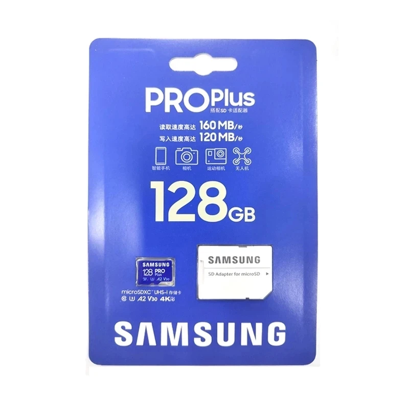 Nodig hebben Verwaand Vleien Samsung Pro / Evo Plus Micro Sd 64gb Memory Card Microsd 128gb/256gb/512gb  Tf/u3/4k Cards Flash Memory Microsd For Phone Pc Mo - Memory Cards -  AliExpress